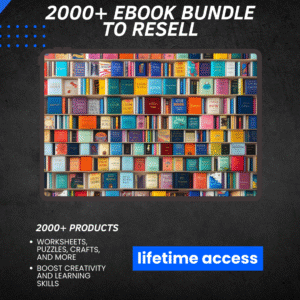 2000+ Ebook Bundle to Resell