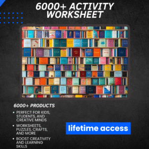 6000+ ACTIVITY WORKSHEET