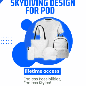 Skydiving design for pod
