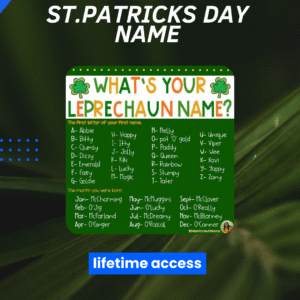 St.Patricks Day name